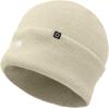imageDALIX Lil Flower Embroidered Beanie Warm Winter Knit Hat WomenBeige