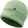 imageDALIX Lil Flower Embroidered Beanie Warm Winter Knit Hat WomenLight Green