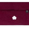 imageDALIX Lil Flower Embroidered Beanie Warm Winter Knit Hat WomenMaroon