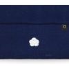 imageDALIX Lil Flower Embroidered Beanie Warm Winter Knit Hat WomenNavy Blue