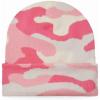 imageDALIX Lil Flower Embroidered Beanie Warm Winter Knit Hat WomenPink Camo