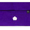 imageDALIX Lil Flower Embroidered Beanie Warm Winter Knit Hat WomenPurple