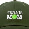 imageDALIX Premium Cap Tennis Mom Hat for Women Hats and CapsOlive