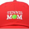 imageDALIX Premium Cap Tennis Mom Hat for Women Hats and CapsRed