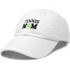 imageDALIX Premium Cap Tennis Mom Hat for Women Hats and CapsWhite