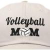 imageDALIX Volleyball Mom Premium Cotton Cap Womens Hats for MomBeige