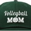 imageDALIX Volleyball Mom Premium Cotton Cap Womens Hats for MomDark Green