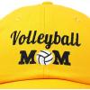 imageDALIX Volleyball Mom Premium Cotton Cap Womens Hats for MomGold