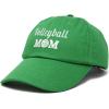 imageDALIX Volleyball Mom Premium Cotton Cap Womens Hats for MomKelly Green