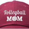 imageDALIX Volleyball Mom Premium Cotton Cap Womens Hats for MomMaroon