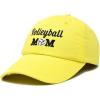 imageDALIX Volleyball Mom Premium Cotton Cap Womens Hats for MomMinion Yellow