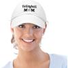 imageDALIX Volleyball Mom Premium Cotton Cap Womens Hats for MomWhite