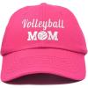 imageDALIX Volleyball Mom Premium Cotton Cap Womens Hats for MomHot Pink
