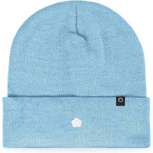 imageDALIX Lil Flower Embroidered Beanie Warm Winter Knit Hat WomenBaby Blue