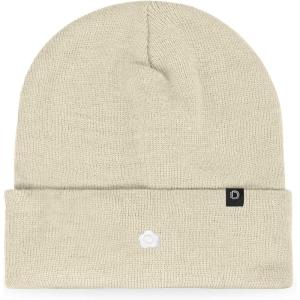 imageDALIX Lil Flower Embroidered Beanie Warm Winter Knit Hat WomenBeige