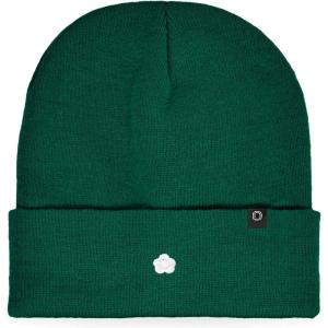imageDALIX Lil Flower Embroidered Beanie Warm Winter Knit Hat WomenGreen
