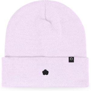 imageDALIX Lil Flower Embroidered Beanie Warm Winter Knit Hat WomenLavender