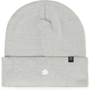 imageDALIX Lil Flower Embroidered Beanie Warm Winter Knit Hat WomenLight Gray