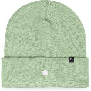 imageDALIX Lil Flower Embroidered Beanie Warm Winter Knit Hat WomenLight Green