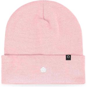 imageDALIX Lil Flower Embroidered Beanie Warm Winter Knit Hat WomenPink