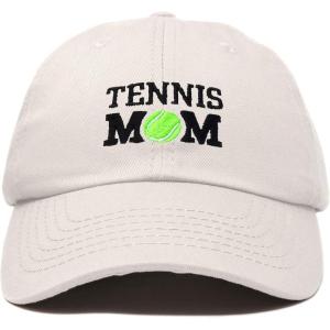 imageDALIX Premium Cap Tennis Mom Hat for Women Hats and CapsBeige