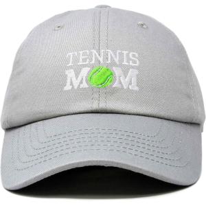 imageDALIX Premium Cap Tennis Mom Hat for Women Hats and CapsGray