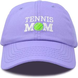 imageDALIX Premium Cap Tennis Mom Hat for Women Hats and CapsLavender