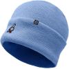 imageDALIX Pigeon Embroidered Beanie Warm Winter Cap Knit Hat MensPeriwinkle