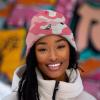 imageDALIX Pigeon Embroidered Beanie Warm Winter Cap Knit Hat MensPink Camo