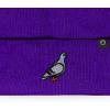 imageDALIX Pigeon Embroidered Beanie Warm Winter Cap Knit Hat MensPurple