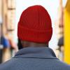 imageDALIX Pigeon Embroidered Beanie Warm Winter Cap Knit Hat MensRed