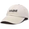 imageDALIX Babe Embroidered Cotton Baseball Cap Adjustable Dad Hat WomensBeige
