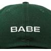 imageDALIX Babe Embroidered Cotton Baseball Cap Adjustable Dad Hat WomensDark Green