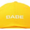imageDALIX Babe Embroidered Cotton Baseball Cap Adjustable Dad Hat WomensGold