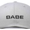 imageDALIX Babe Embroidered Cotton Baseball Cap Adjustable Dad Hat WomensGray