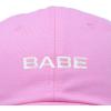 imageDALIX Babe Embroidered Cotton Baseball Cap Adjustable Dad Hat WomensLight Pink