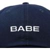 imageDALIX Babe Embroidered Cotton Baseball Cap Adjustable Dad Hat WomensNavy Blue