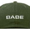 imageDALIX Babe Embroidered Cotton Baseball Cap Adjustable Dad Hat WomensOlive