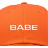 imageDALIX Babe Embroidered Cotton Baseball Cap Adjustable Dad Hat WomensOrange