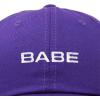 imageDALIX Babe Embroidered Cotton Baseball Cap Adjustable Dad Hat WomensPurple