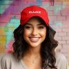 imageDALIX Babe Embroidered Cotton Baseball Cap Adjustable Dad Hat WomensRed