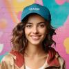 imageDALIX Babe Embroidered Cotton Baseball Cap Adjustable Dad Hat WomensTeal