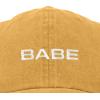 imageDALIX Babe Embroidered Cotton Baseball Cap Adjustable Dad Hat WomensWashed Gold