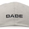 imageDALIX Babe Embroidered Cotton Baseball Cap Adjustable Dad Hat WomensWashed Stone White