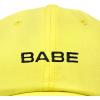 imageDALIX Babe Embroidered Cotton Baseball Cap Adjustable Dad Hat WomensYellow