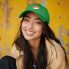 imageDALIX Salmon Nigiri Embroidered Sushi Cotton Dad Hat Baseball Cap Adjustable WomensKelly Green