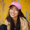 imageDALIX Salmon Nigiri Embroidered Sushi Cotton Dad Hat Baseball Cap Adjustable WomensLight Pink