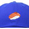 imageDALIX Salmon Nigiri Embroidered Sushi Cotton Dad Hat Baseball Cap Adjustable WomensRoyal Blue