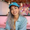 imageDALIX Salmon Nigiri Embroidered Sushi Cotton Dad Hat Baseball Cap Adjustable WomensTeal