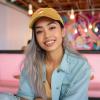 imageDALIX Salmon Nigiri Embroidered Sushi Cotton Dad Hat Baseball Cap Adjustable WomensWashed Gold